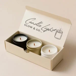 Candle Boxes with Inserts