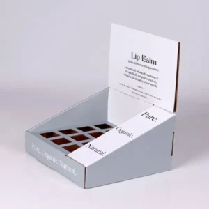 Lip balm display boxes