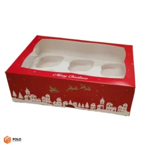 Christmas Cupcake Boxes